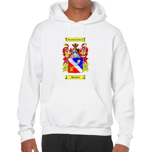 Murratti Unisex Coat of Arms Hooded Sweatshirt