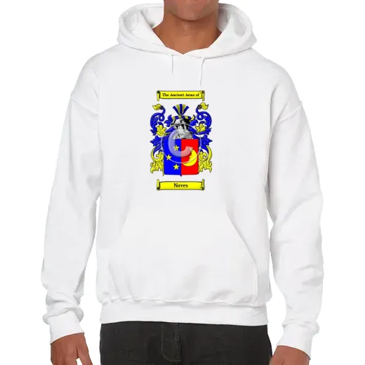 Naves Unisex Coat of Arms Hooded Sweatshirt