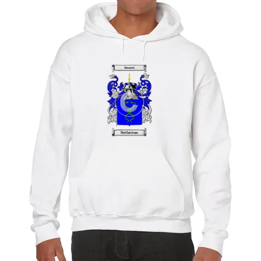 Netherton Unisex Coat of Arms Hooded Sweatshirt