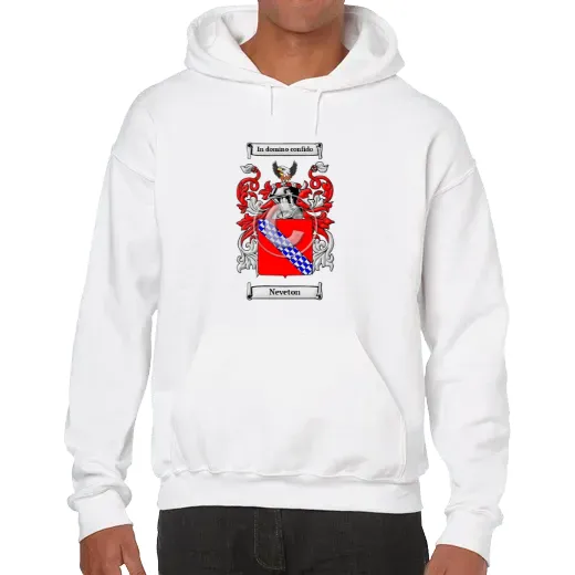 Neveton Unisex Coat of Arms Hooded Sweatshirt