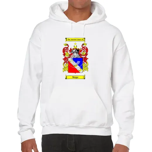 Neyge Unisex Coat of Arms Hooded Sweatshirt