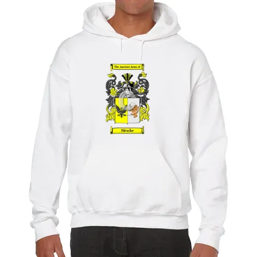 Nitsche Unisex Coat of Arms Hooded Sweatshirt