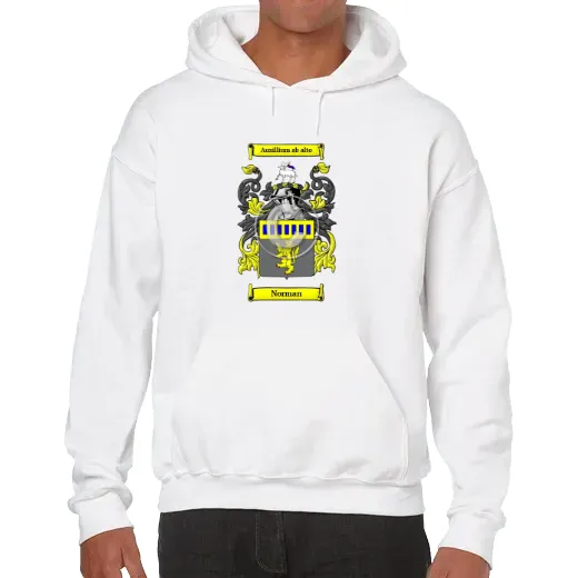 Norman Unisex Coat of Arms Hooded Sweatshirt