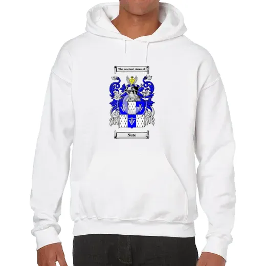 Nute Unisex Coat of Arms Hooded Sweatshirt