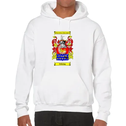 Ocksing Unisex Coat of Arms Hooded Sweatshirt