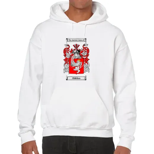 Oldehus Unisex Coat of Arms Hooded Sweatshirt
