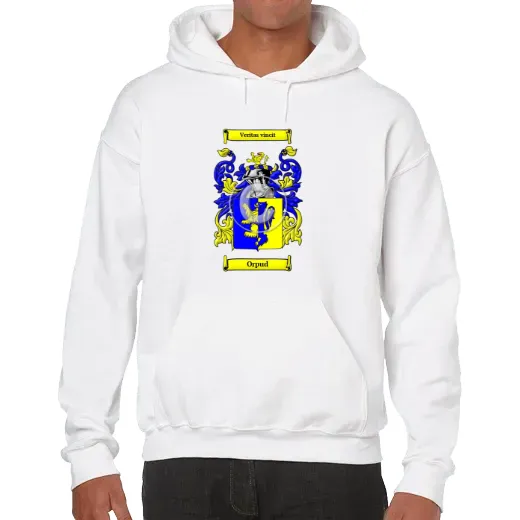 Orpud Unisex Coat of Arms Hooded Sweatshirt