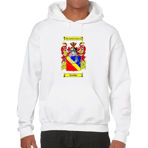Orsolini Unisex Coat of Arms Hooded Sweatshirt