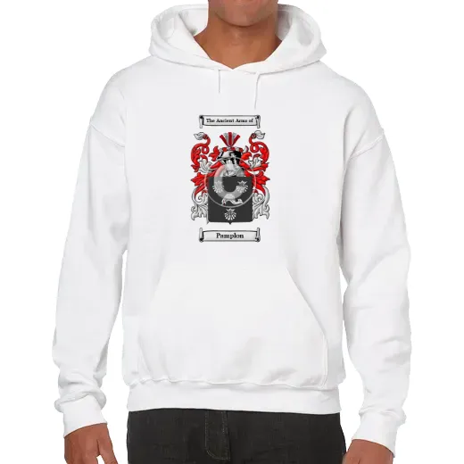 Pamplon Unisex Coat of Arms Hooded Sweatshirt
