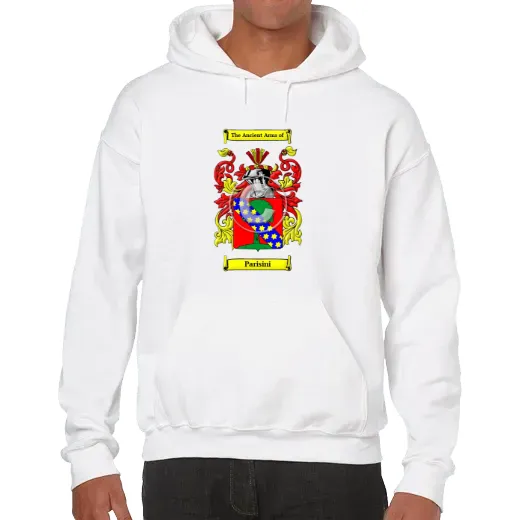 Parisini Unisex Coat of Arms Hooded Sweatshirt