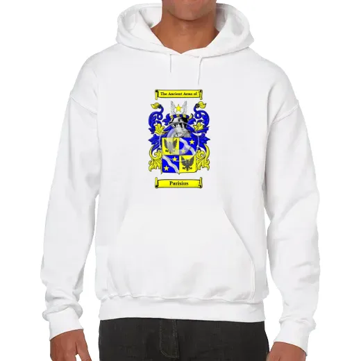 Parisius Unisex Coat of Arms Hooded Sweatshirt