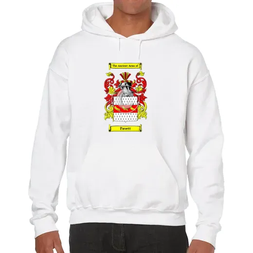 Pavett Unisex Coat of Arms Hooded Sweatshirt