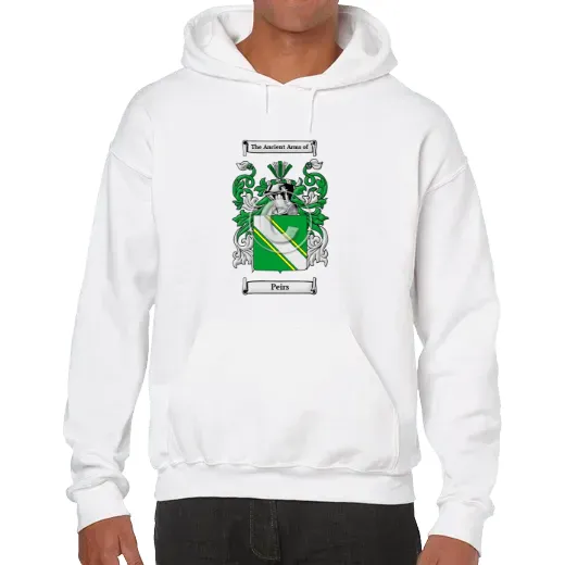 Peirs Unisex Coat of Arms Hooded Sweatshirt