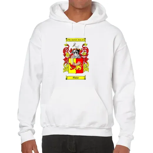 Plaise Unisex Coat of Arms Hooded Sweatshirt