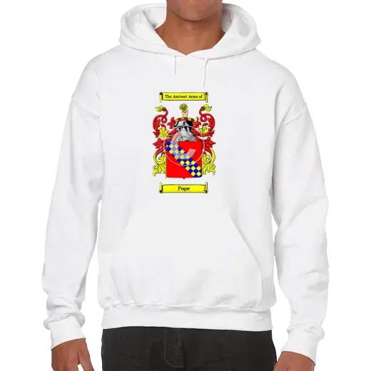 Pope Unisex Coat of Arms Hooded Sweatshirt