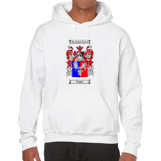 Prager Unisex Coat of Arms Hooded Sweatshirt