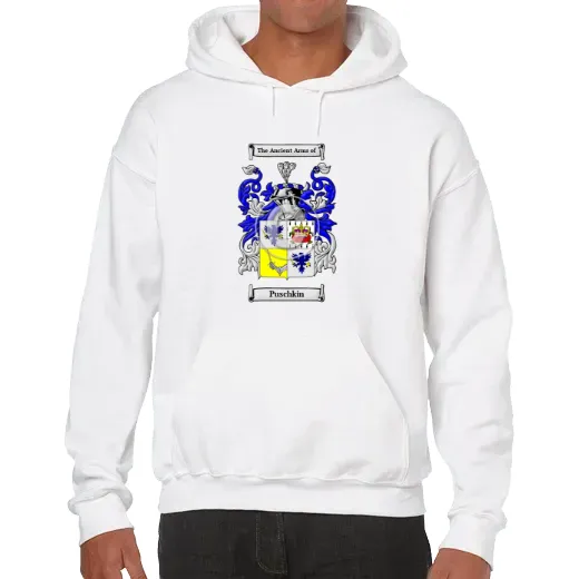 Puschkin Unisex Coat of Arms Hooded Sweatshirt