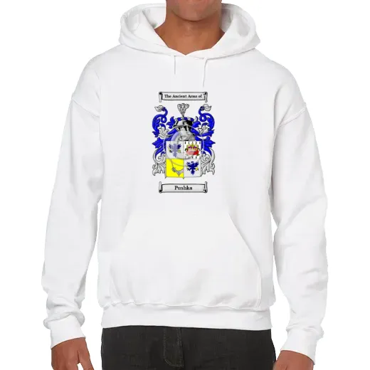 Pushka Unisex Coat of Arms Hooded Sweatshirt