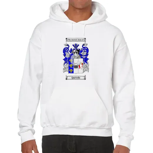 Quevedo Unisex Coat of Arms Hooded Sweatshirt