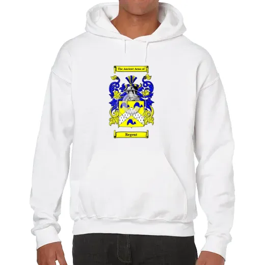 Regent Unisex Coat of Arms Hooded Sweatshirt