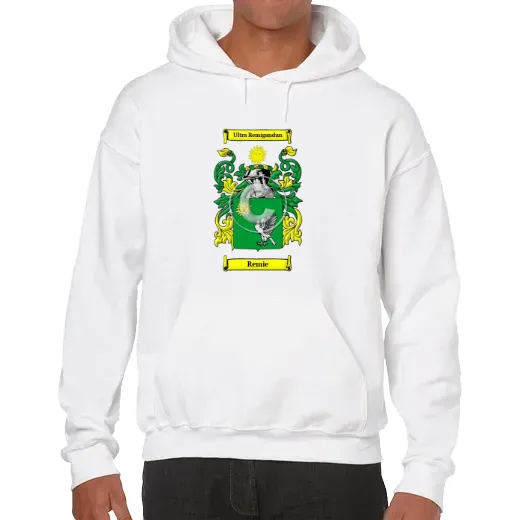 Remie Unisex Coat of Arms Hooded Sweatshirt