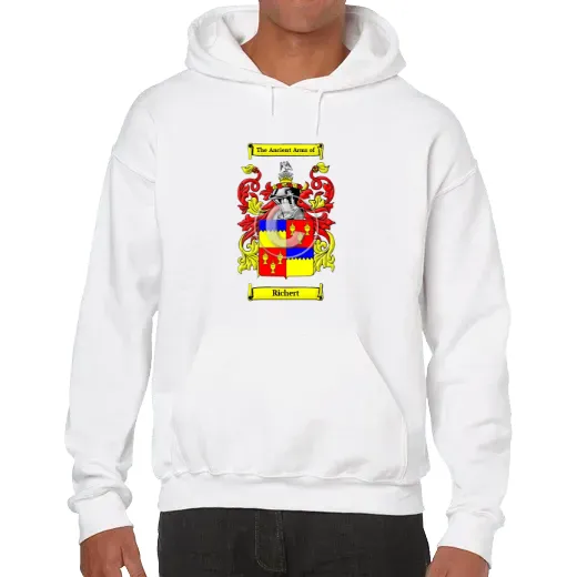 Richert Unisex Coat of Arms Hooded Sweatshirt