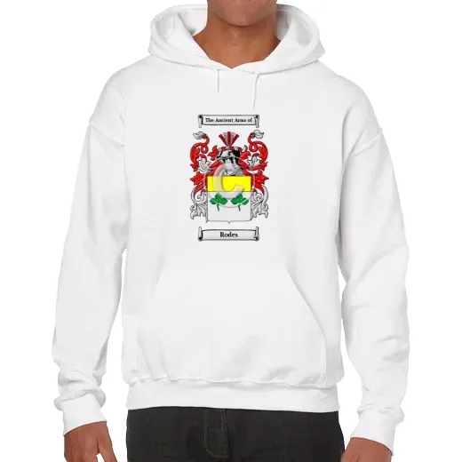 Rodes Unisex Coat of Arms Hooded Sweatshirt