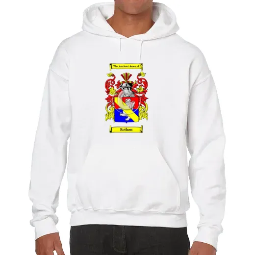 Rothan Unisex Coat of Arms Hooded Sweatshirt