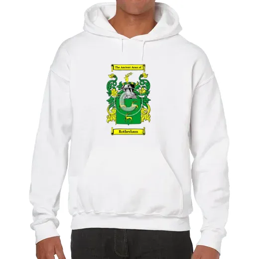 Rotherham Unisex Coat of Arms Hooded Sweatshirt