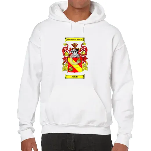 Roulin Unisex Coat of Arms Hooded Sweatshirt