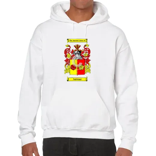 Salvioni Unisex Coat of Arms Hooded Sweatshirt