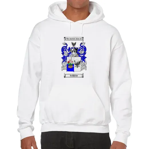 Schlicht Unisex Coat of Arms Hooded Sweatshirt