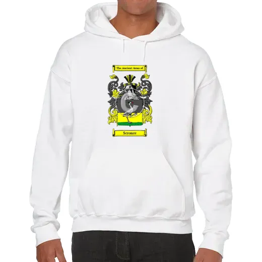 Scronce Unisex Coat of Arms Hooded Sweatshirt