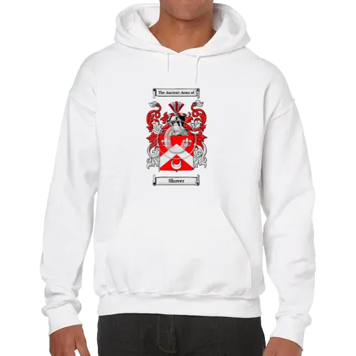 Shover Unisex Coat of Arms Hooded Sweatshirt