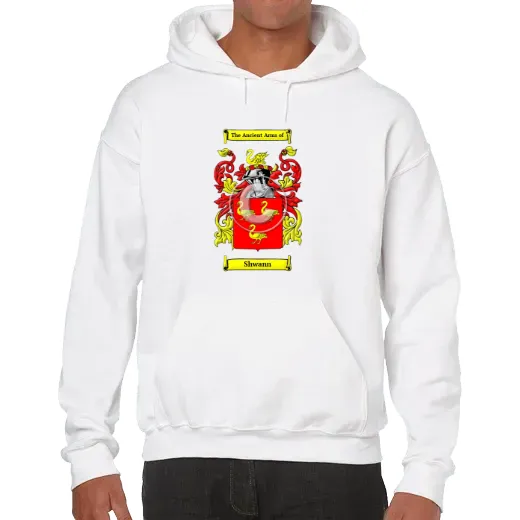 Shwann Unisex Coat of Arms Hooded Sweatshirt