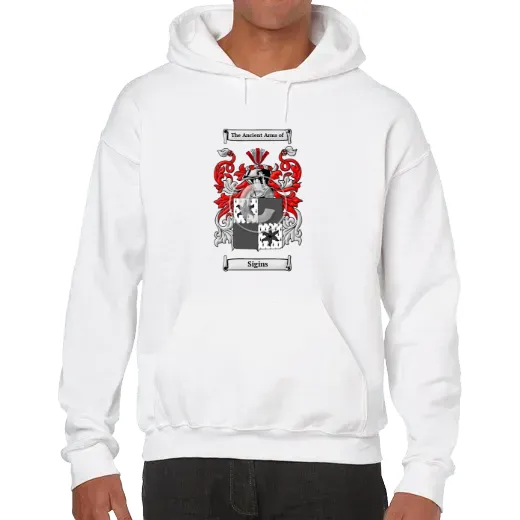 Sigins Unisex Coat of Arms Hooded Sweatshirt