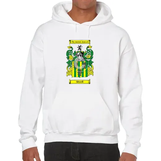 Sitwell Unisex Coat of Arms Hooded Sweatshirt