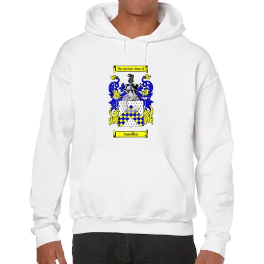 Smedley Unisex Coat of Arms Hooded Sweatshirt