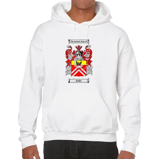 Soder Unisex Coat of Arms Hooded Sweatshirt