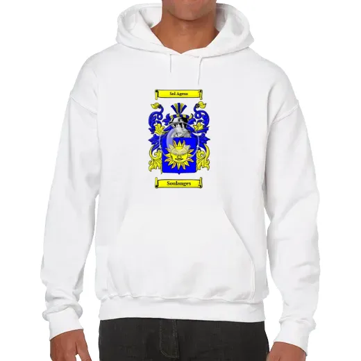Soulanges Unisex Coat of Arms Hooded Sweatshirt