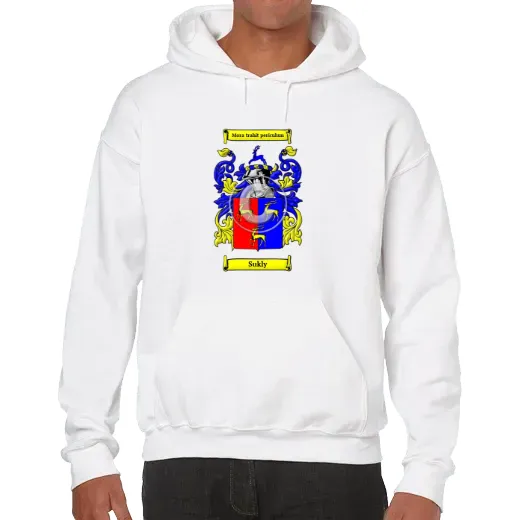 Sukly Unisex Coat of Arms Hooded Sweatshirt
