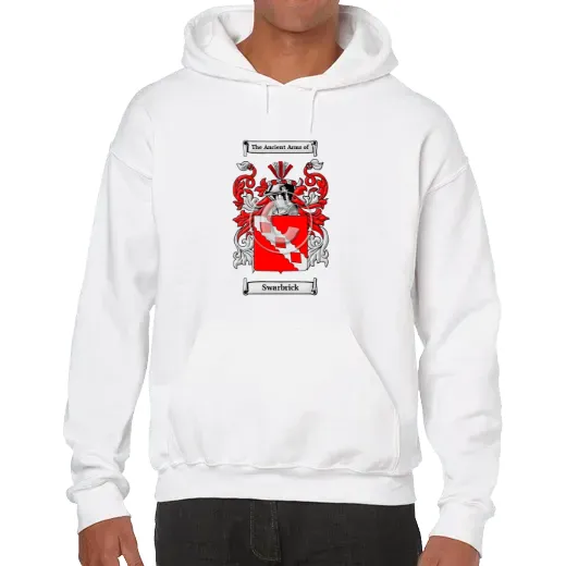 Swarbrick Unisex Coat of Arms Hooded Sweatshirt