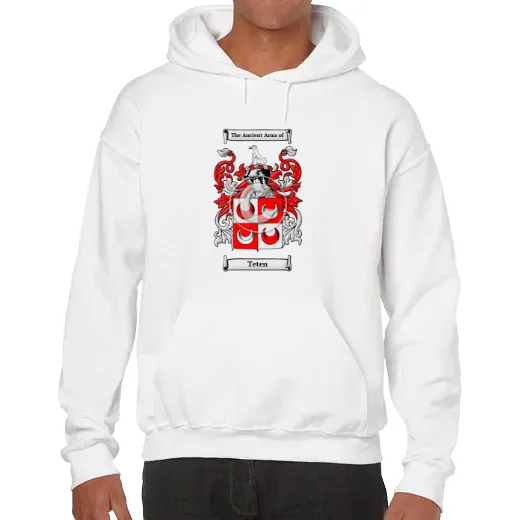 Teten Unisex Coat of Arms Hooded Sweatshirt