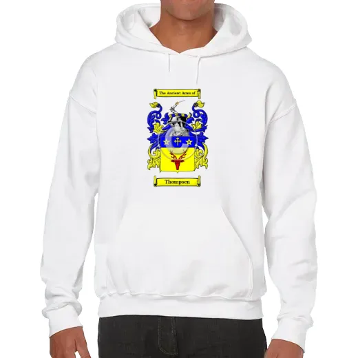 Thompsen Unisex Coat of Arms Hooded Sweatshirt