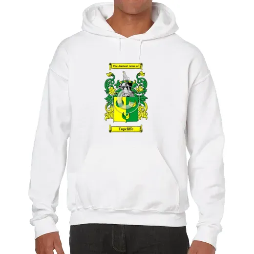 Topcliffe Unisex Coat of Arms Hooded Sweatshirt