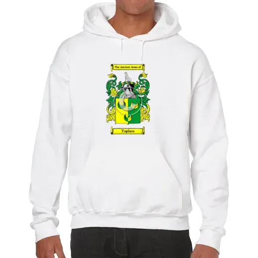 Toplass Unisex Coat of Arms Hooded Sweatshirt