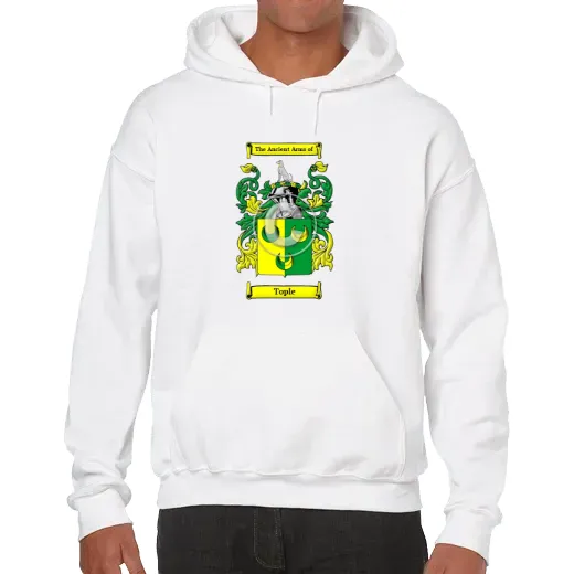Tople Unisex Coat of Arms Hooded Sweatshirt