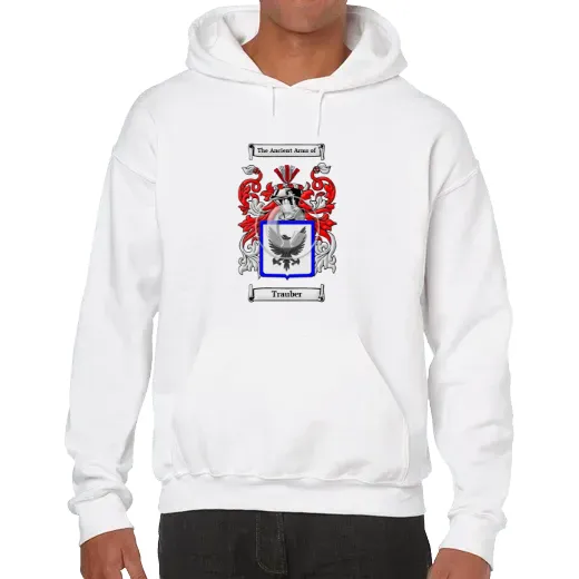Trauber Unisex Coat of Arms Hooded Sweatshirt