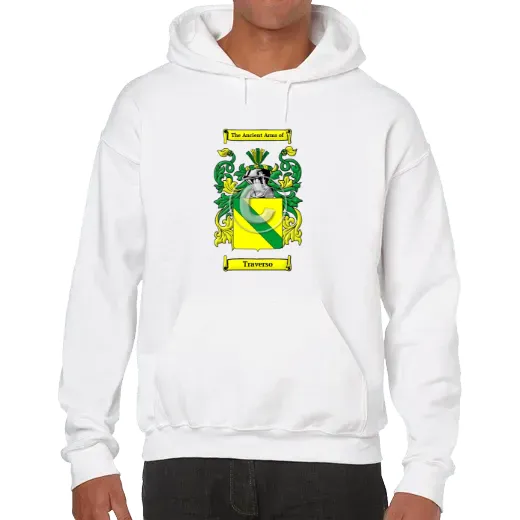 Traverso Unisex Coat of Arms Hooded Sweatshirt