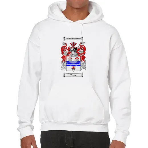 Treise Unisex Coat of Arms Hooded Sweatshirt